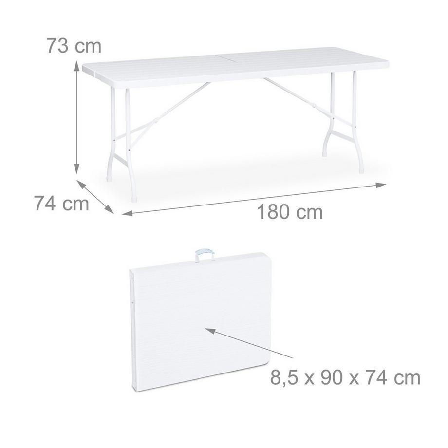 B2X 3-teilige zusammenklappbare Bierzeltgarnitur  