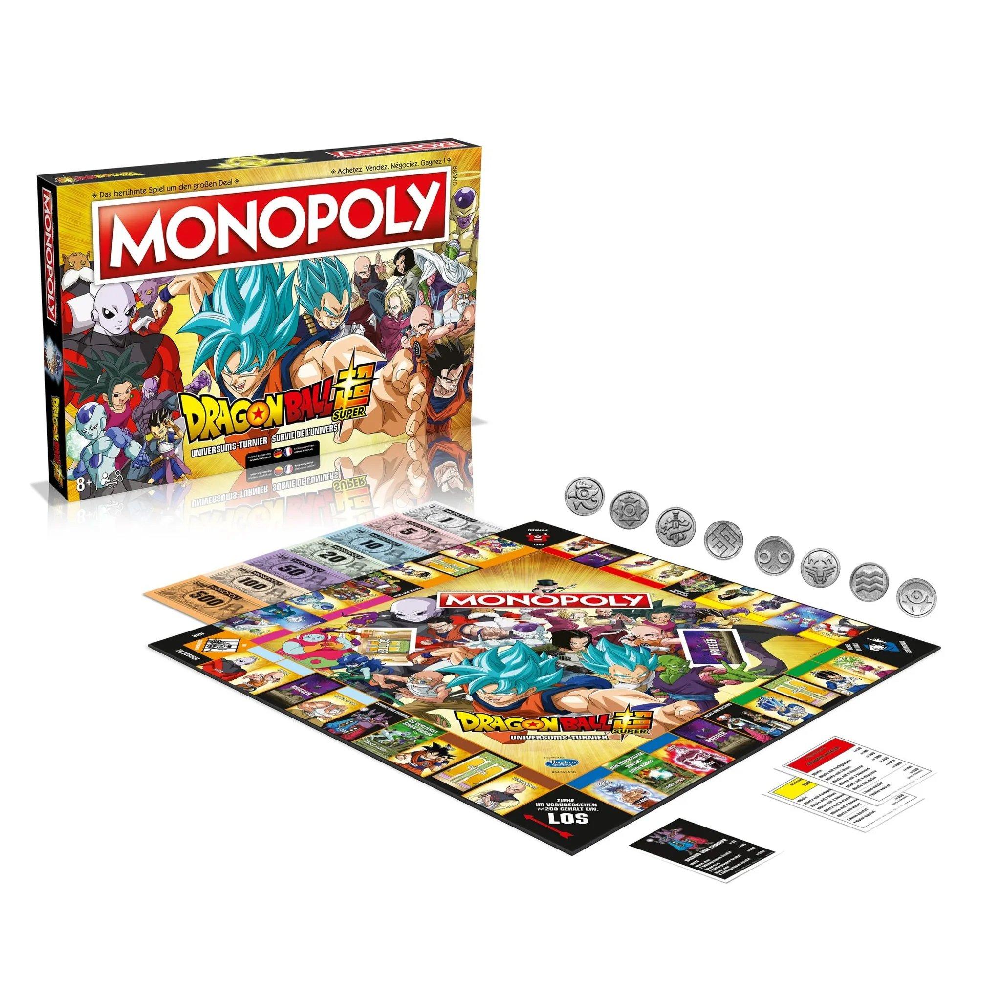 Winning Moves  Monopoly - Gestion - Classique - Dragon Ball - Super 
