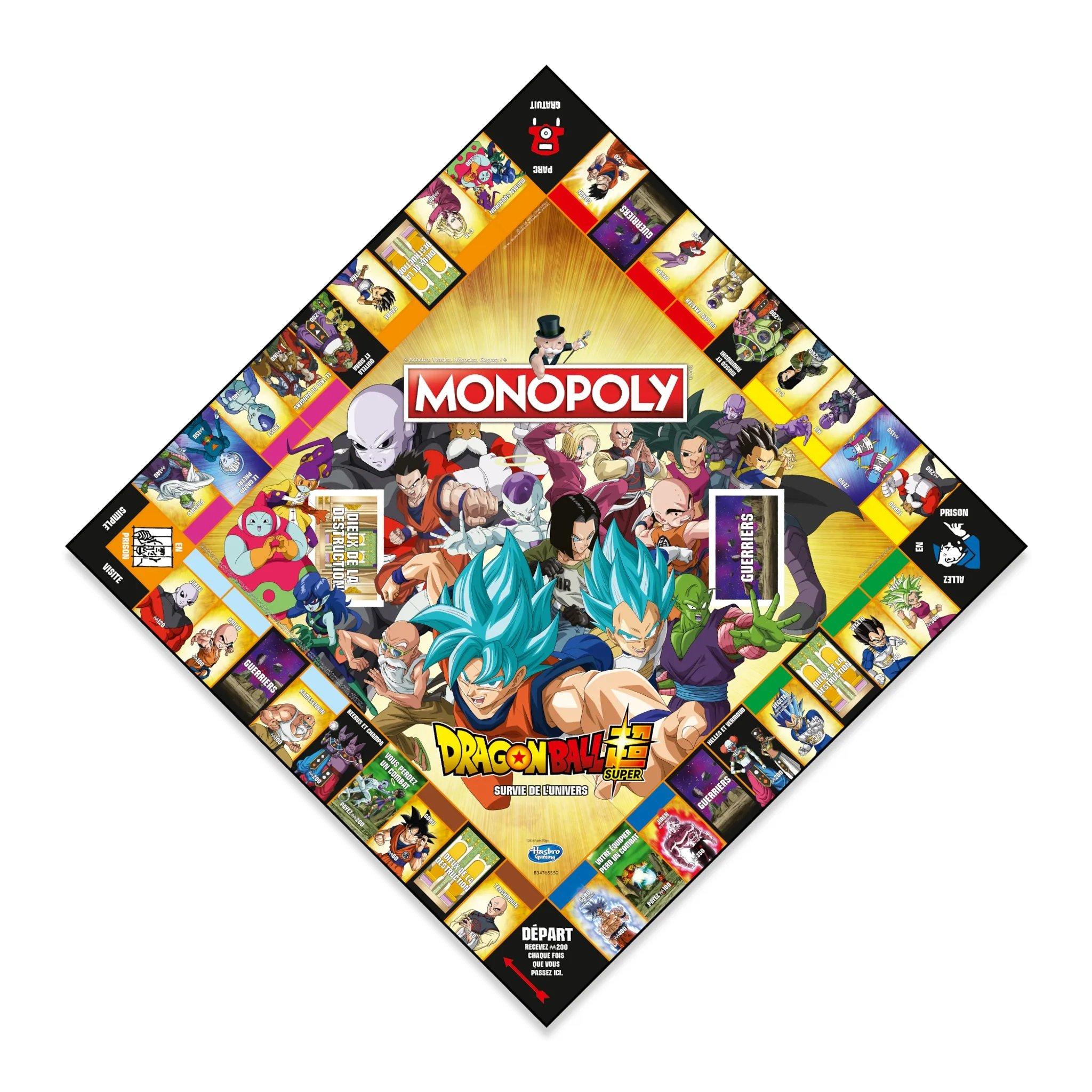 Winning Moves  Monopoly Dragon Ball Super 