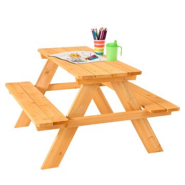 Ensemble de sièges pour enfants Table de pique-nique - Bois massif