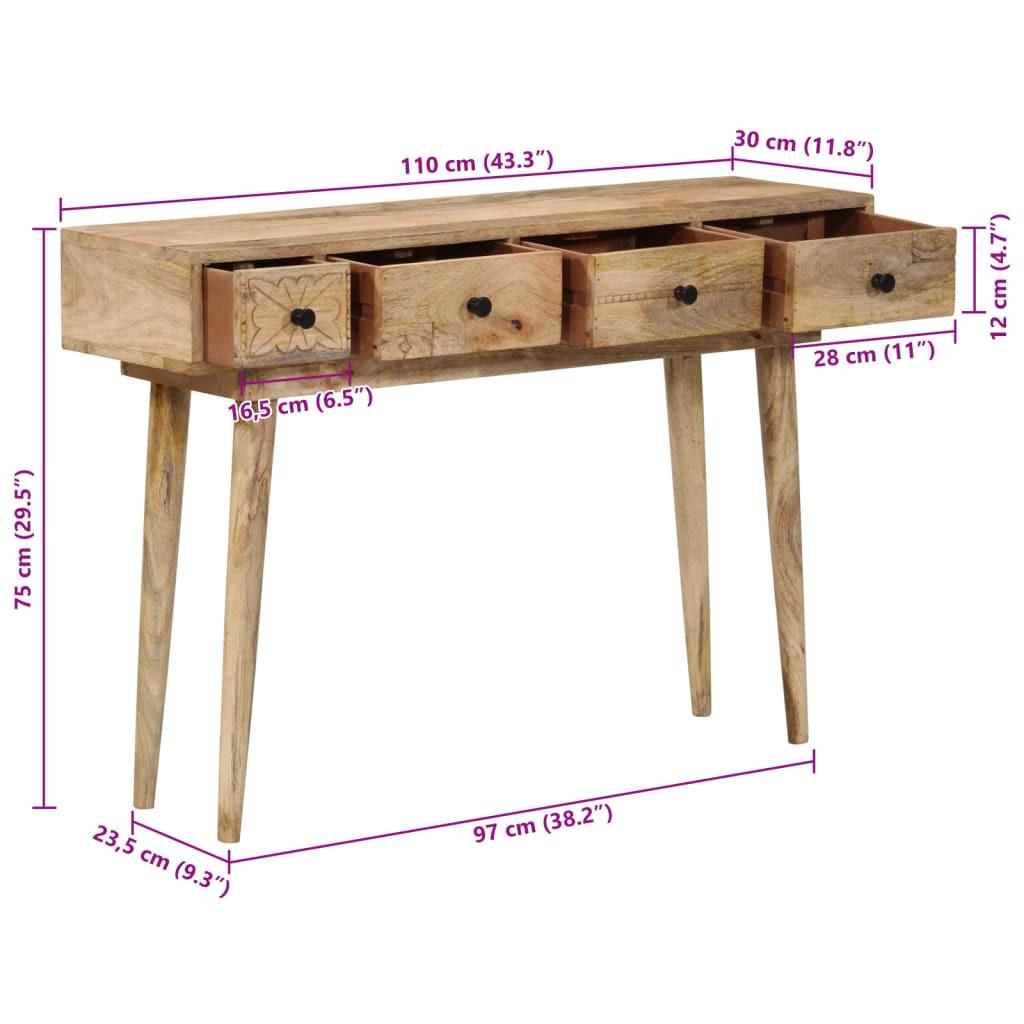 VidaXL Table console bois  