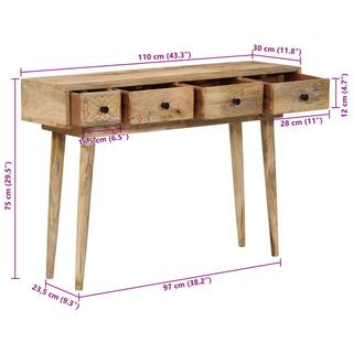 VidaXL Table console bois  