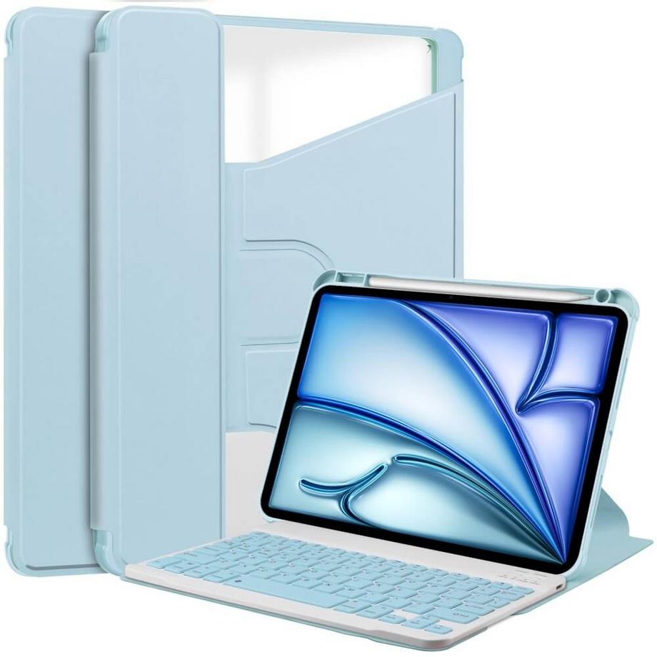 Cover-Discount  iPad Air 13 (M2 / M3) - Custodia ruotabile a 360 gradi 