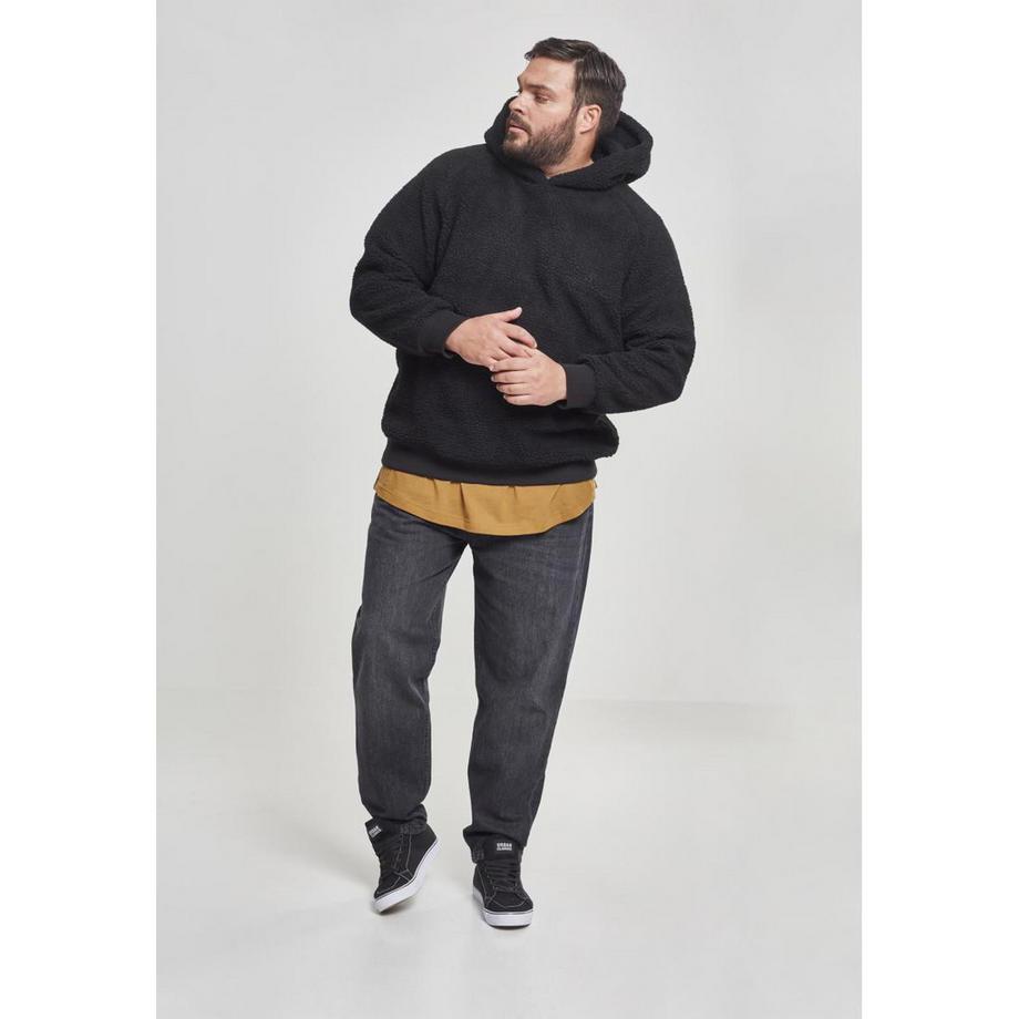 URBAN CLASSICS Oversized Sherpa Kapuzenpullover  