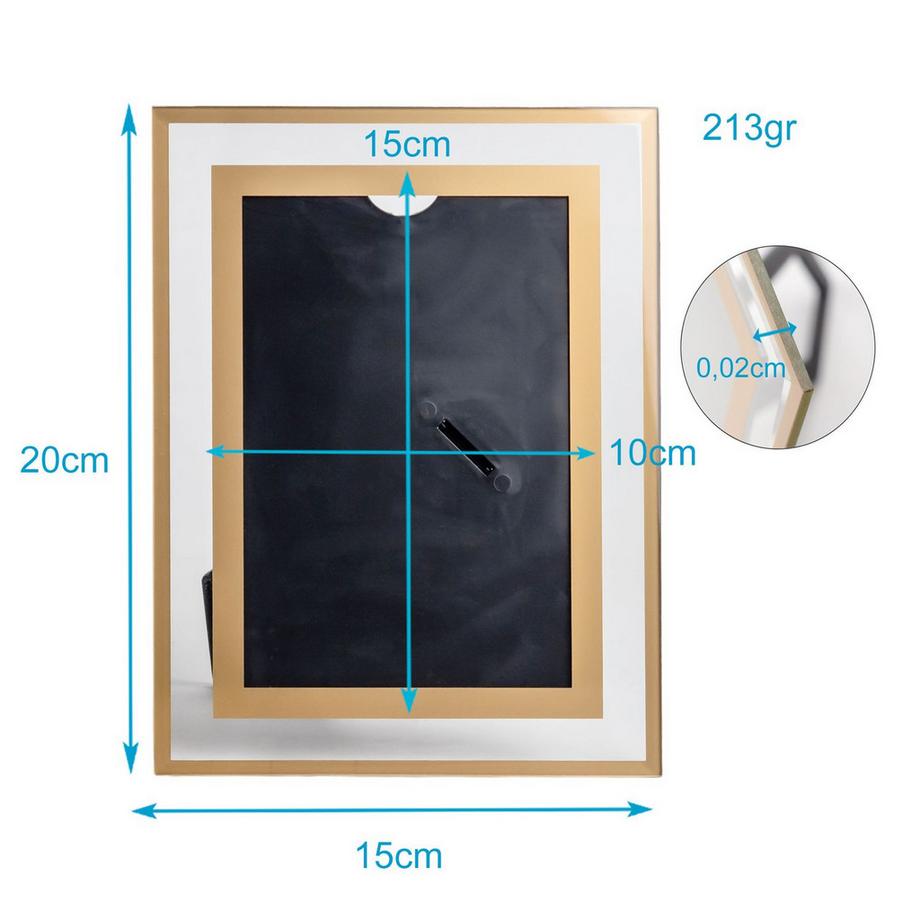 Intirilife Glas Bilderrahmen  