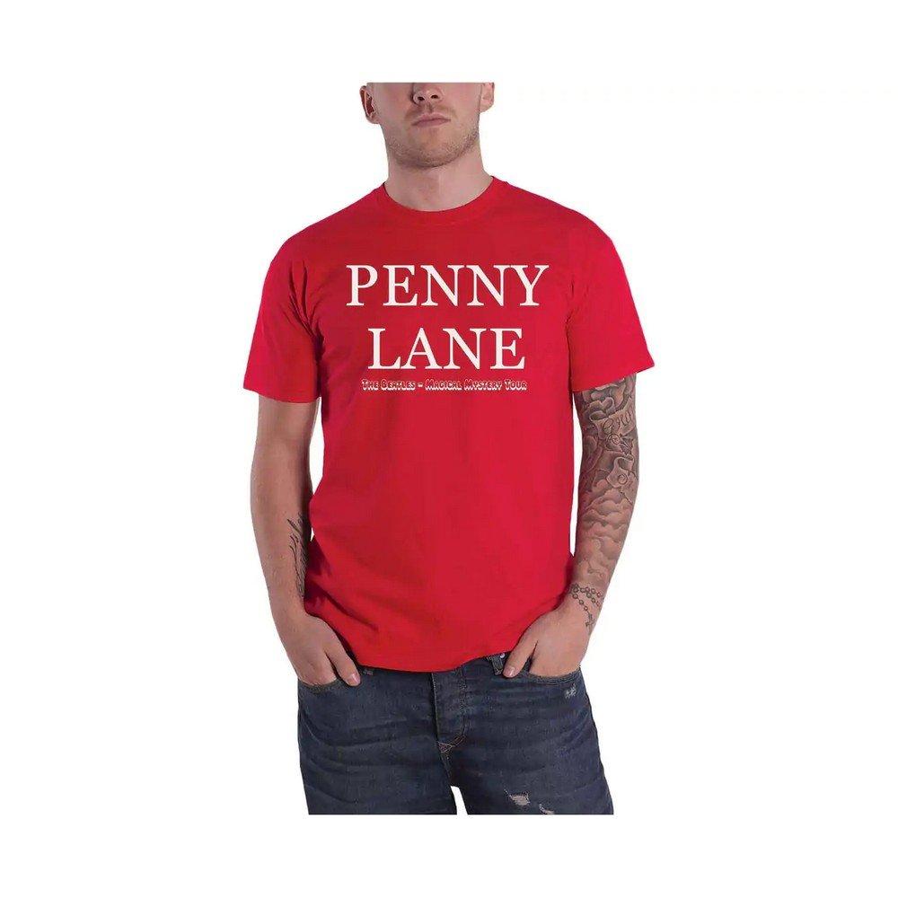 Image of Penny Lane Tshirt Damen Rot Bunt M