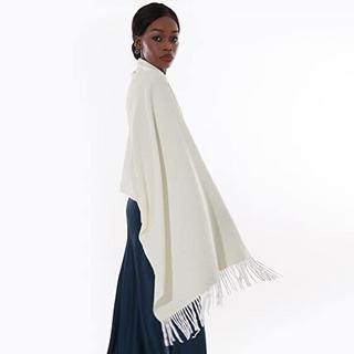 Only-bags.store  Foulard Fourrure festive Robe de soirée Pashmina Foulards Châles 