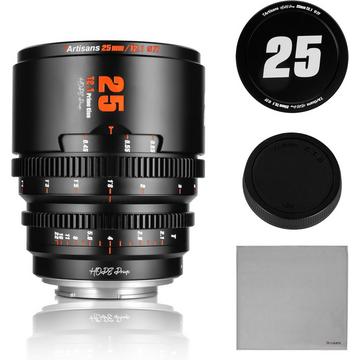 7Artisans 25mm T2.1 Prime Cine (Sony E) Noir