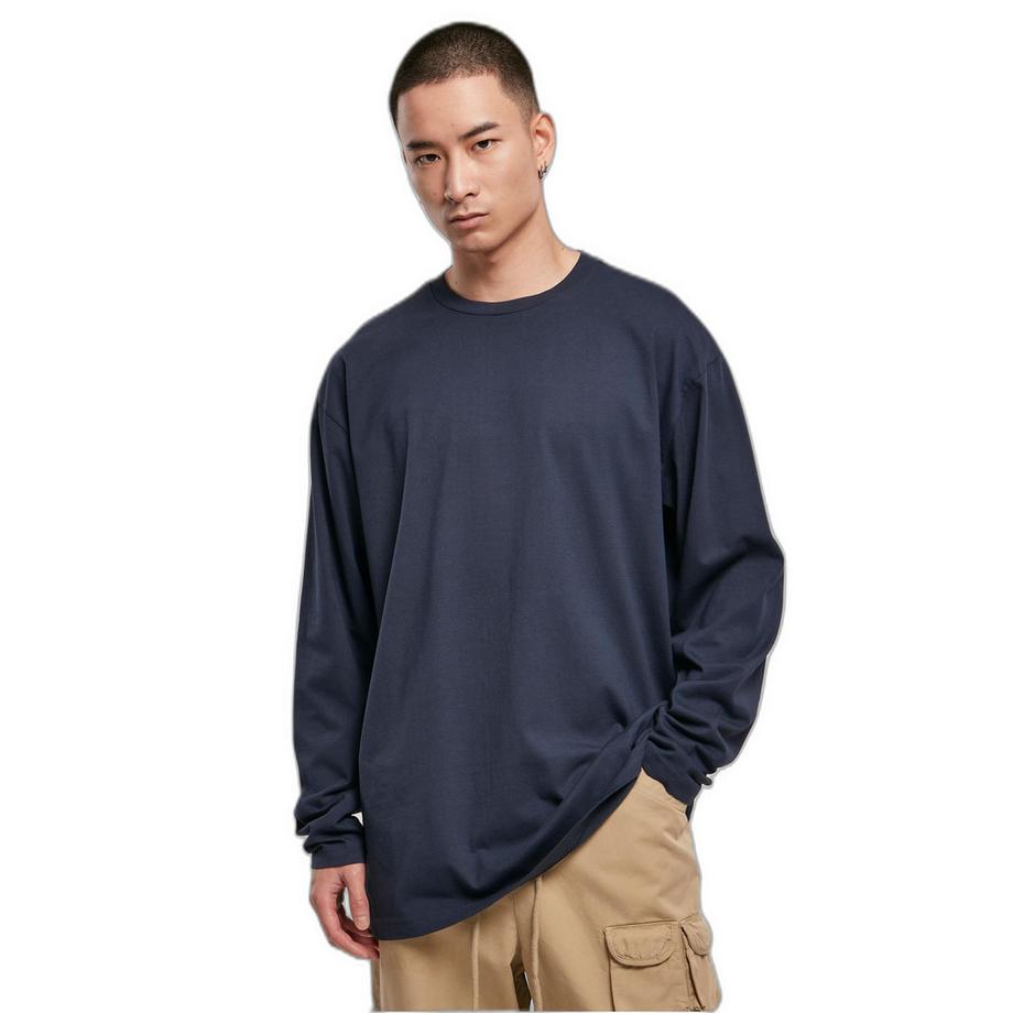 URBAN CLASSICS Heavy Garment Dye T-Shirt Oversize Maniche Lunghe  