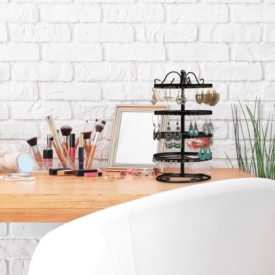 Northix  Runder Ohrringhalter für 168 Ohrringe 