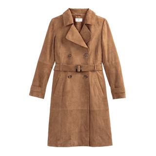 La Redoute Collections Trench Lungo in Pelle  