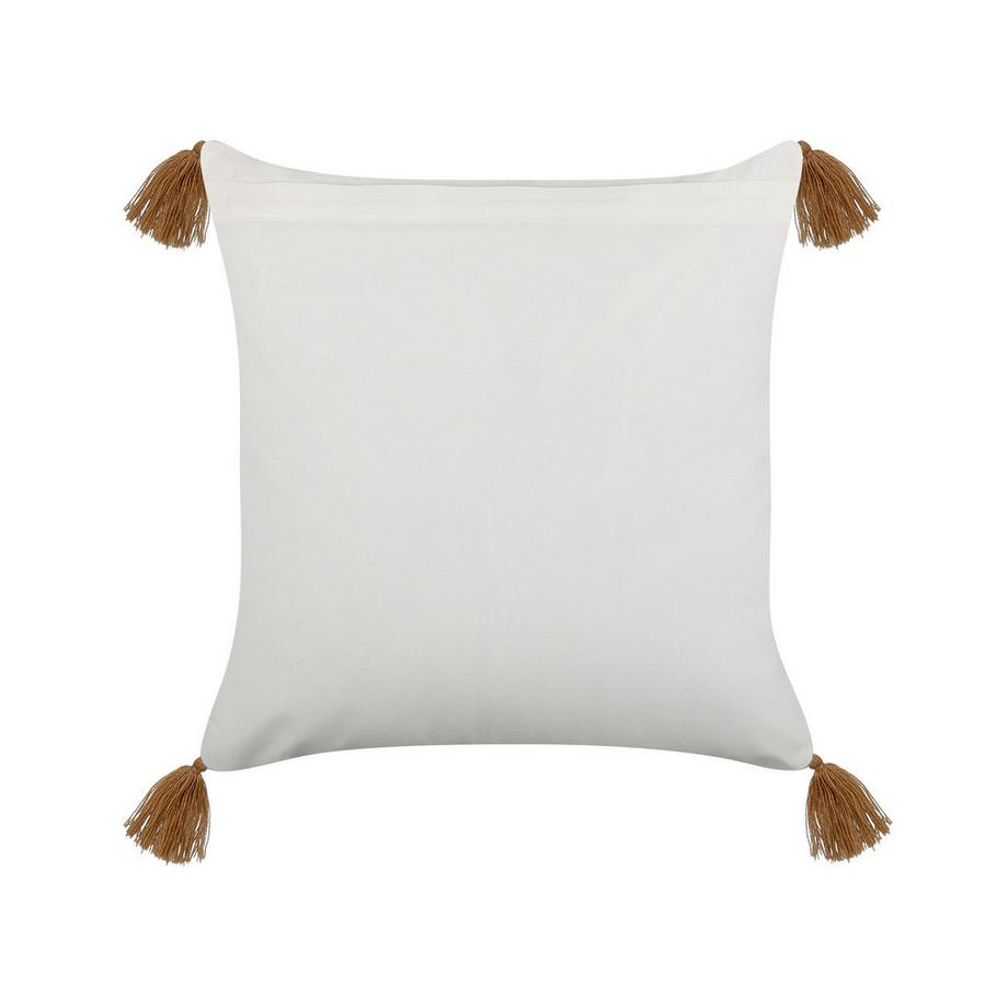 Beliani Dekokissen 2er Set aus Baumwolle Boho MALUS  