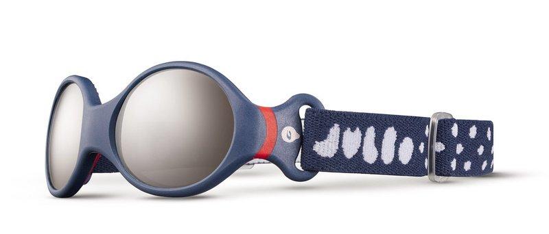 Image of Kindersonnenbrille Loop S Dunkelblau / Rot Mädchen ONE SIZE