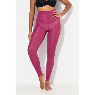 Ulla Popken  Leggings di calza da 60 den con cuciture piatte 