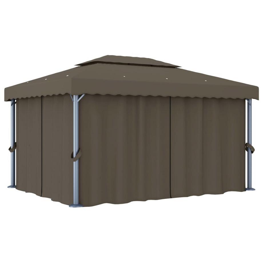 VidaXL gazebo Tessuto  