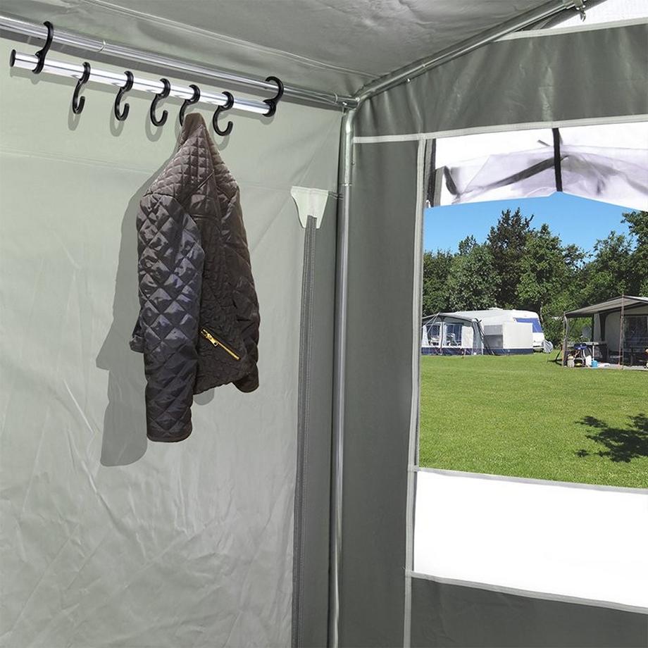 Pricenet  Appendiabiti a 7 ganci per tendalini e tende da caravan 