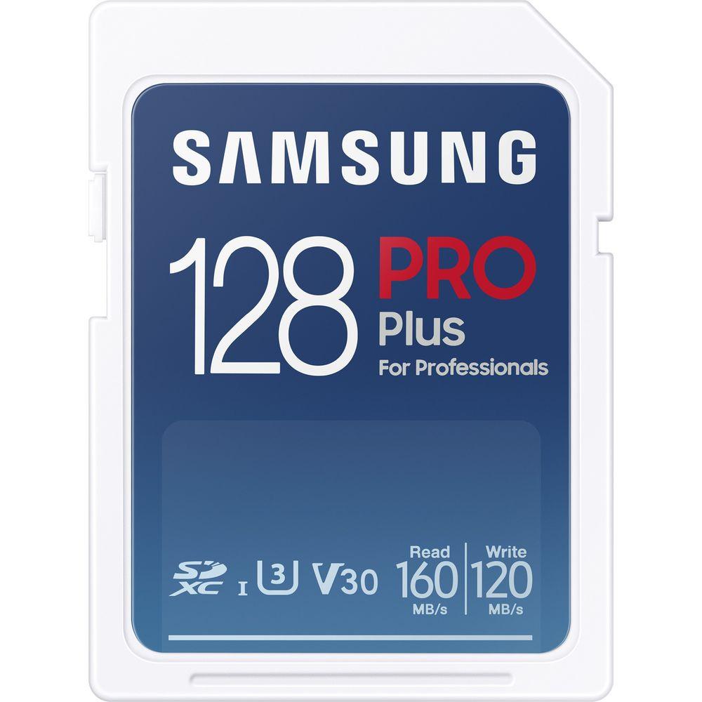SAMSUNG  Pro+ SDXC 160MB/s 128GB V30 U3 