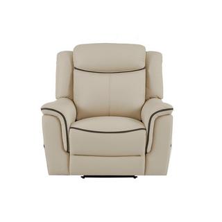 Vente-unique Relaxsessel elektrisch - Leder - Beige - ADELIO  