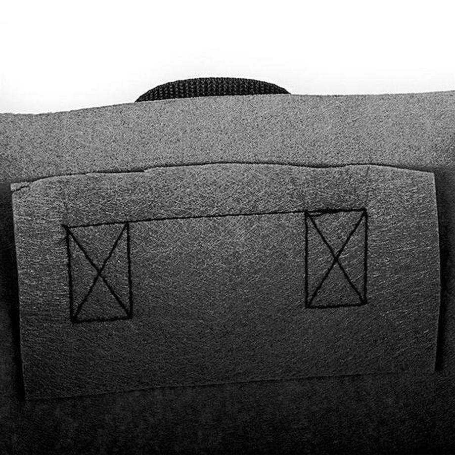 eStore  Sac de culture pliable en couverture - Noir 