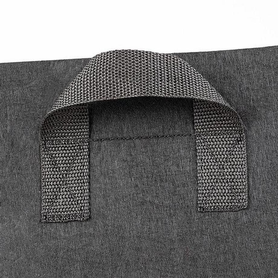 eStore  Sac de culture pliable en couverture - Noir 