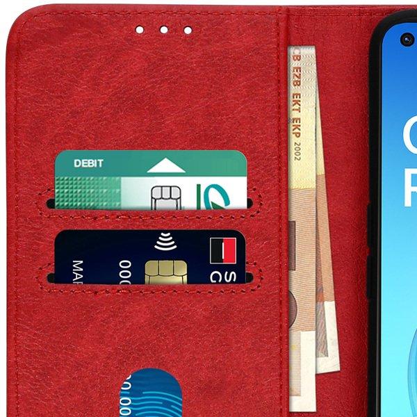 Avizar  Étui Folio Oppo Reno 6 5G Rouge 