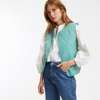 La Redoute Collections  Steppgilet mit Druckknöpfen 