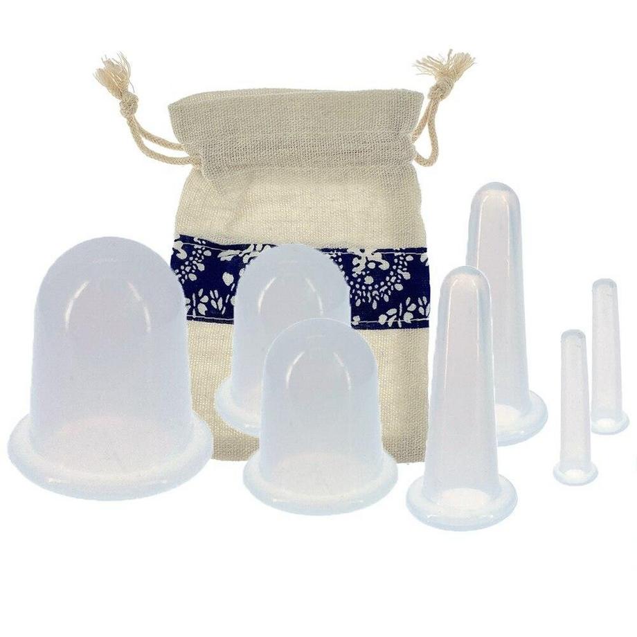 B2X Vakuummassage gegen Cellulite – 7 Teile – Silikon  