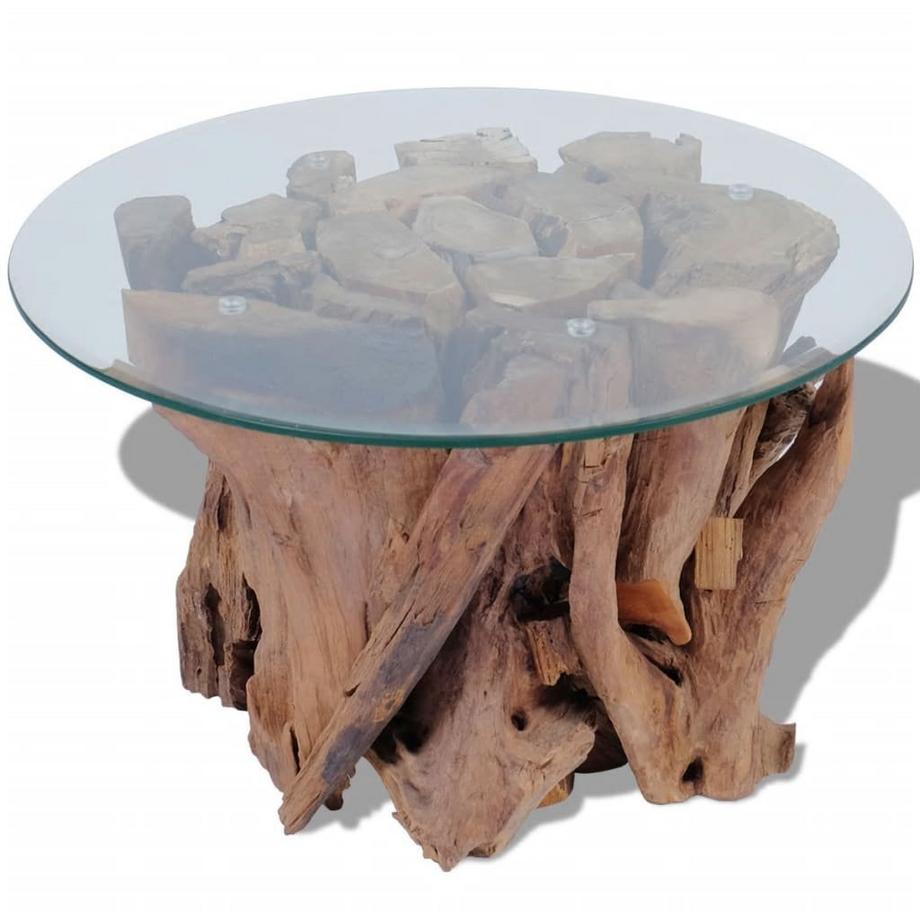 VidaXL Table basse teck  