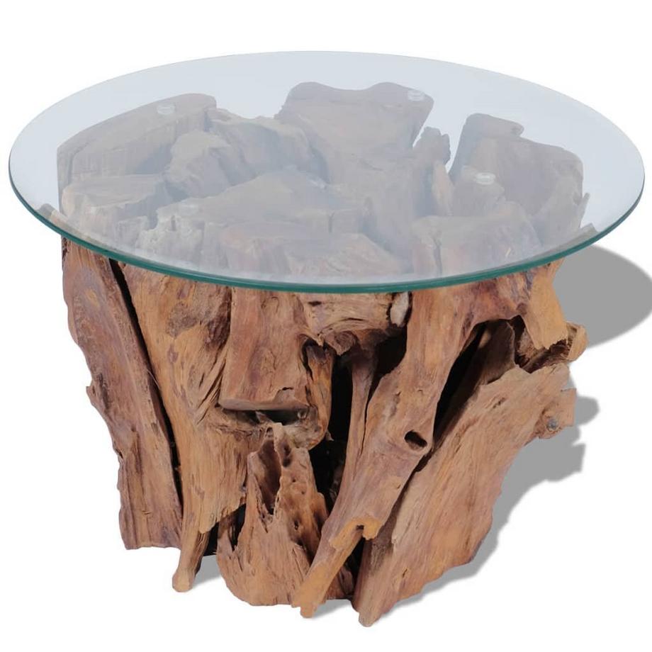 VidaXL Table basse teck  