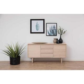 mutoni Sideboard Philli Weiss pigmentiert  