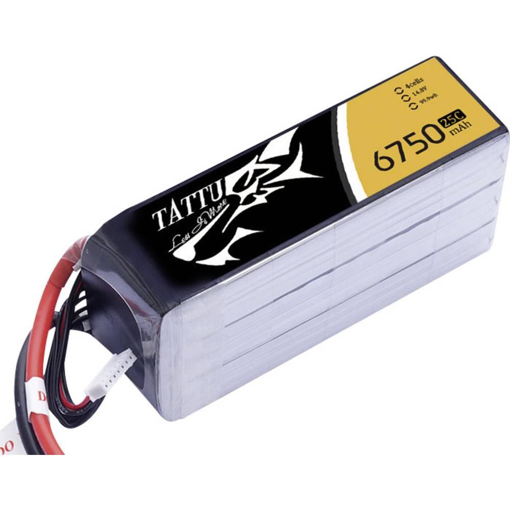 Tattu  Clé sans fil LiPo 14.8 V 6750 mAh 25C 