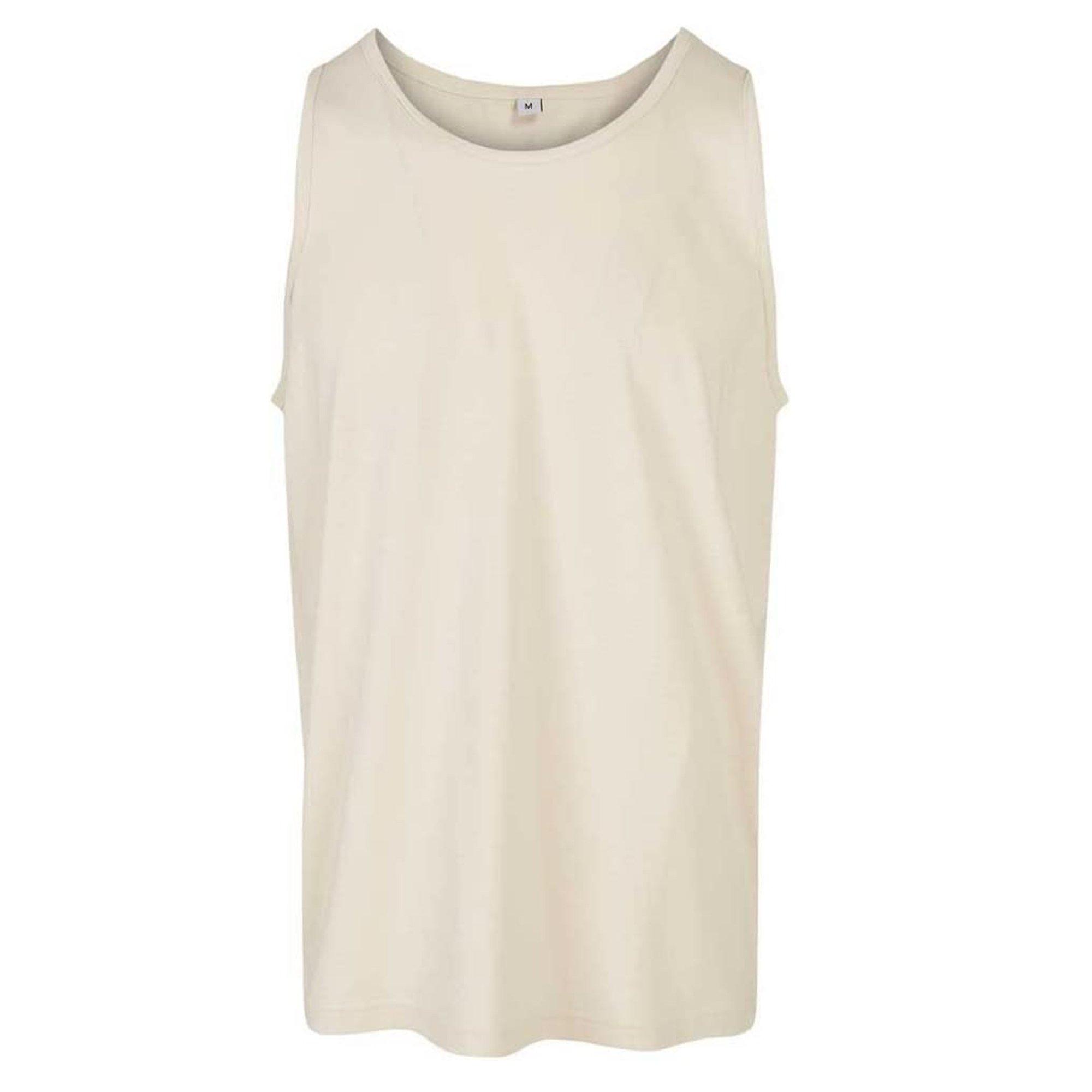 Image of Basic Ärmelloses Oberteil Unisex Sand 3XL