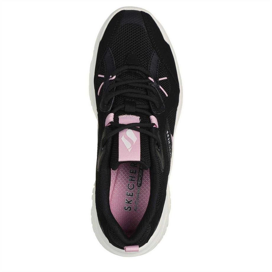 SKECHERS Sneaker mit Wildlederbesatz  