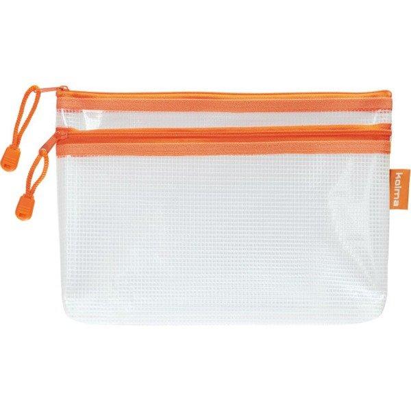 Image of Reissverschlusstasche 08.197.12 Mesh Bag Double 25x16cm Unisex 25cm