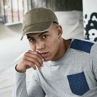 Result Casquette de Baseball en Coton Fine Line Lavé avec Sandwich Peak Lot de 2  