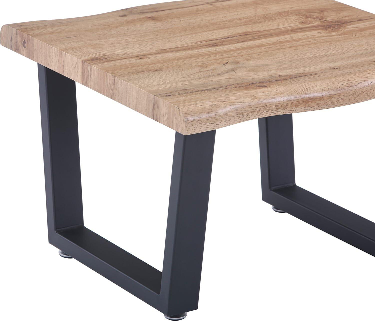 mutoni Table basse Enphar noir naturel années 60  