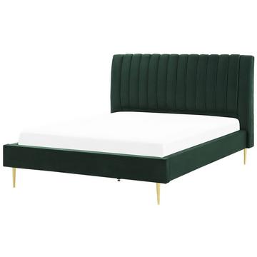 Letto con rete a doghe en Velluto Moderno MARVILLE