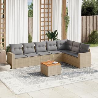 VidaXL Garten sofagarnitur poly-rattan  