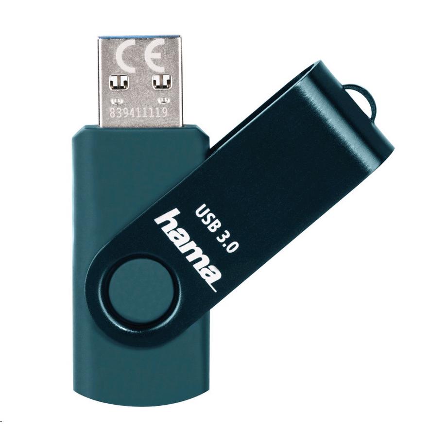 hama  USB-Stick Rotate - 256 GB, USB 3.0, 90MB/s 