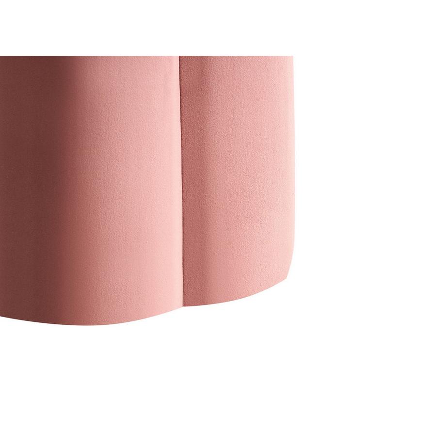 Beliani Pouf en Velours Minimaliste TAPPEN  