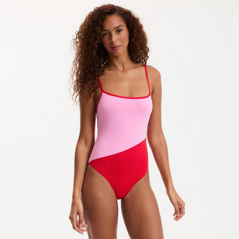 La Redoute Collections  Einteiliger Badeanzug colorbloc 