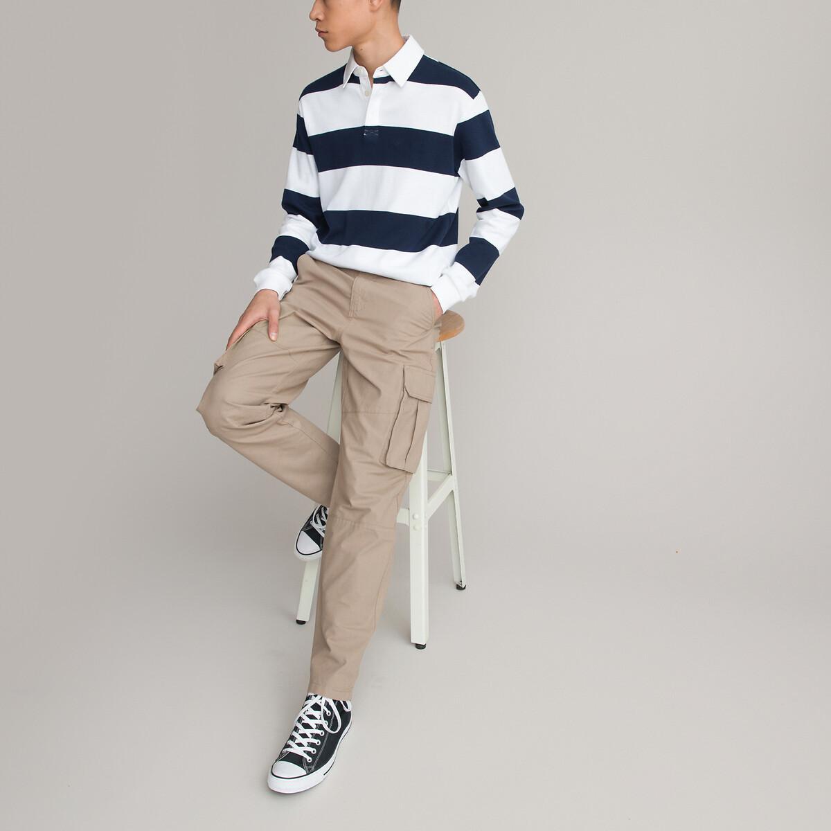 Image of Cargohose Jungen Beige 158/164