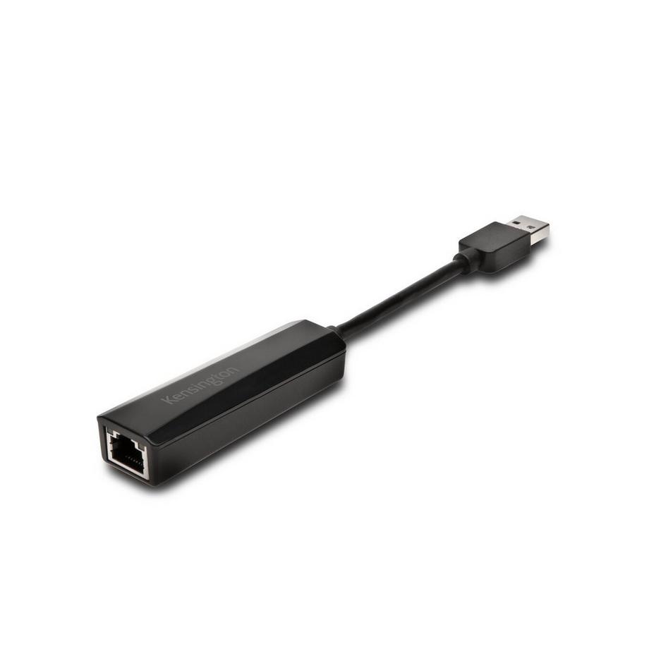 Kensington  Adaptateur Ethernet USB-A UA0000E — Noir 