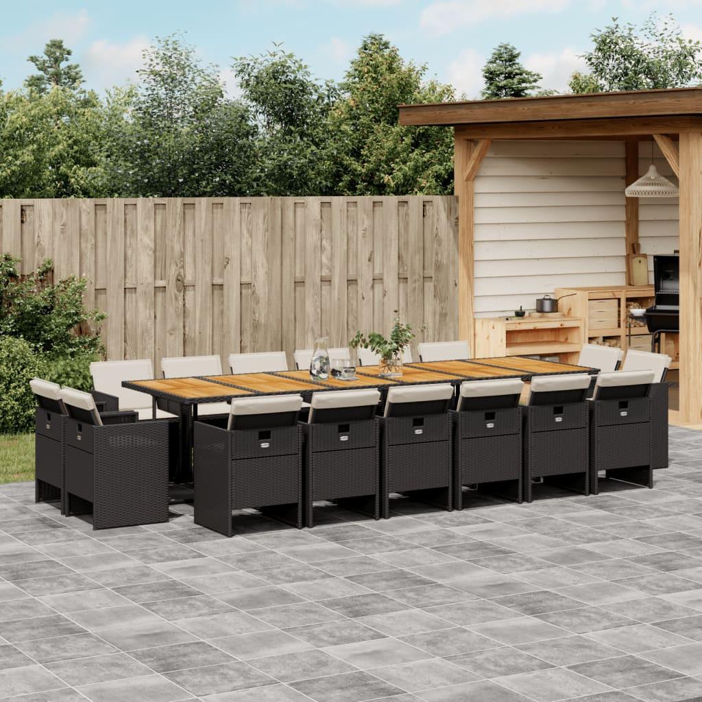 VidaXL Garten essgruppe poly-rattan  