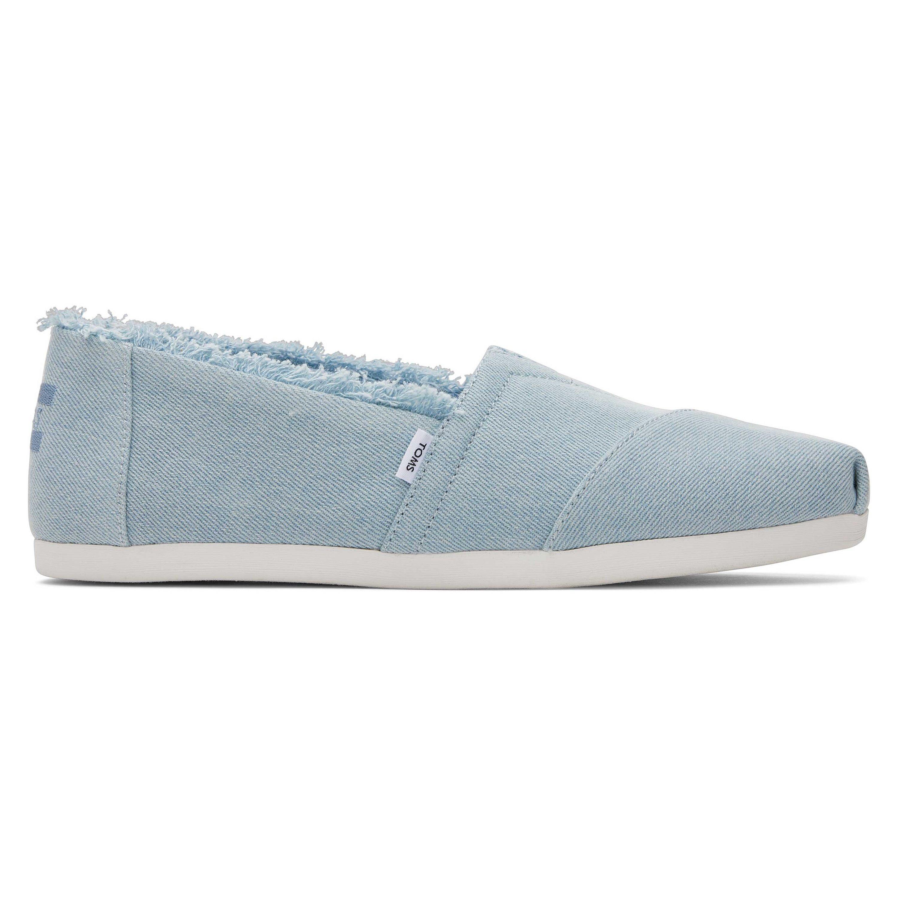 Image of Damen Espadrilles Aus Devalé-jeans Mit Fransen Alpargata Damen 43.5