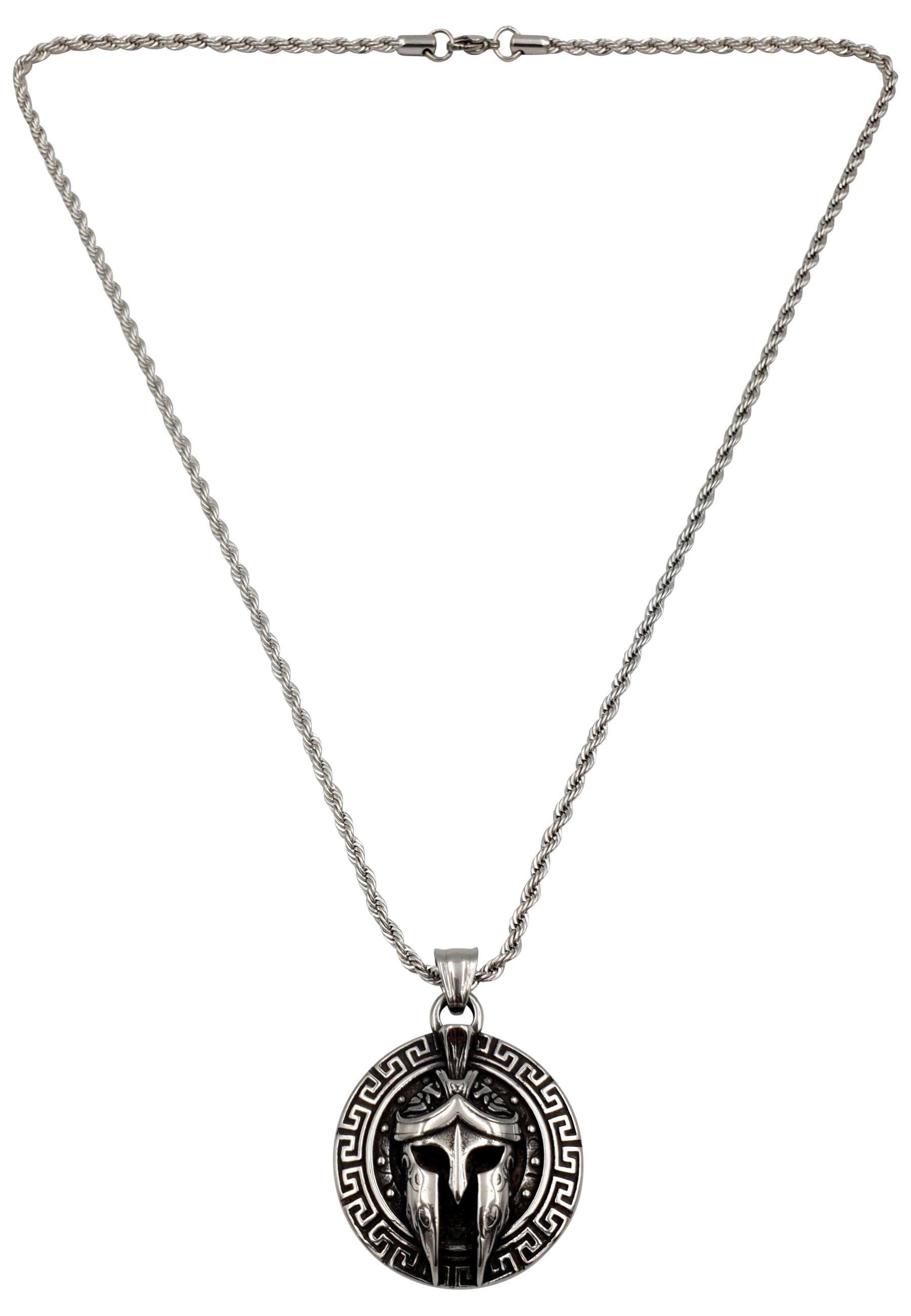 Image of Spartan Warrior Kette Damen Silber 60 cm