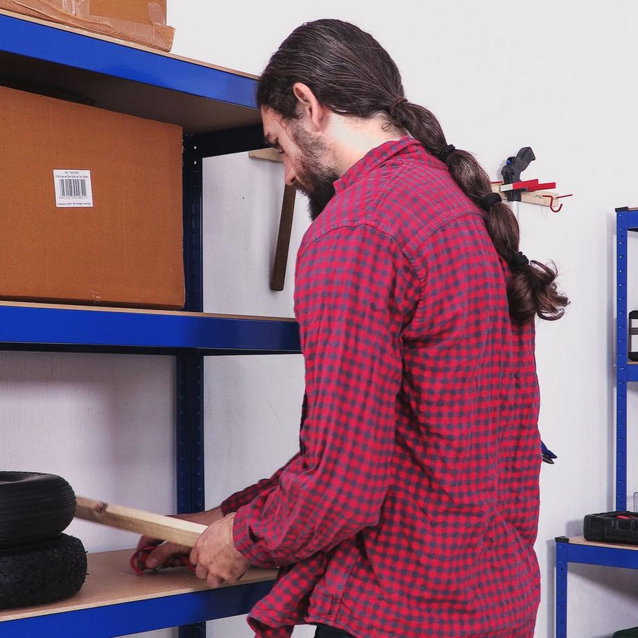 B2X Mensola portaoggetti blu  