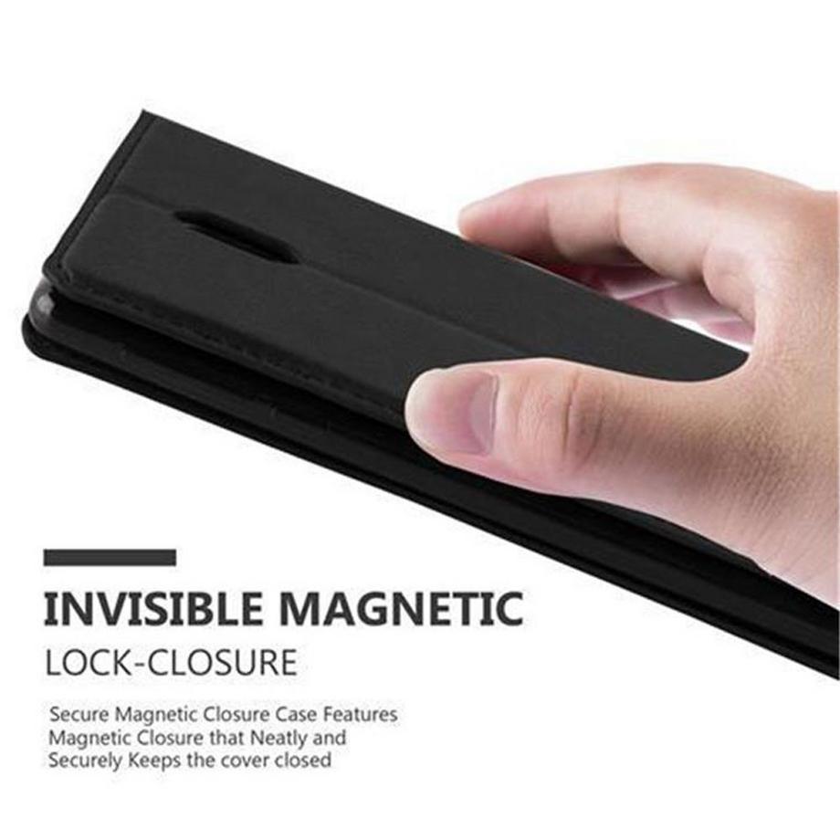 Cadorabo  Housse compatible avec Nokia 3 2017 - Coque de protection avec fermeture magnétique, fonction de support et compartiment pour carte 