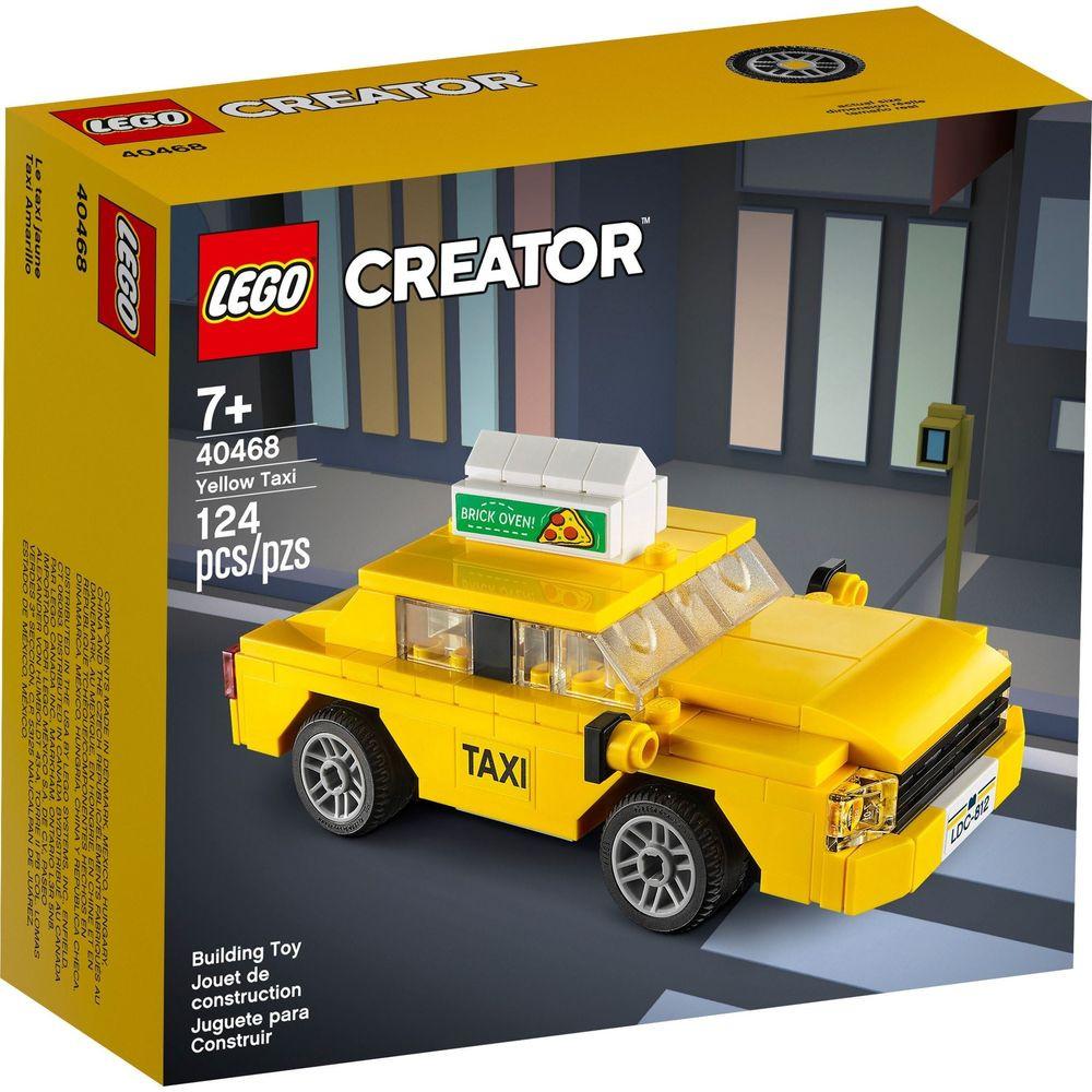 Image of LEGO Yellow Taxi LEGO 40468