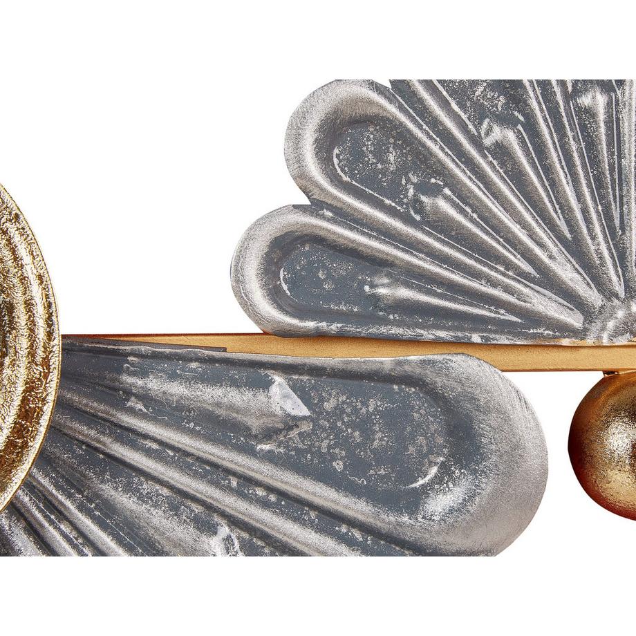 Beliani Décoration murale en Métal Industriel PROMETHIUM  